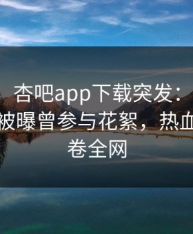 【爆料】杏吧app下载突发：明星在傍晚时刻被曝曾参与花絮，热血沸腾席卷全网